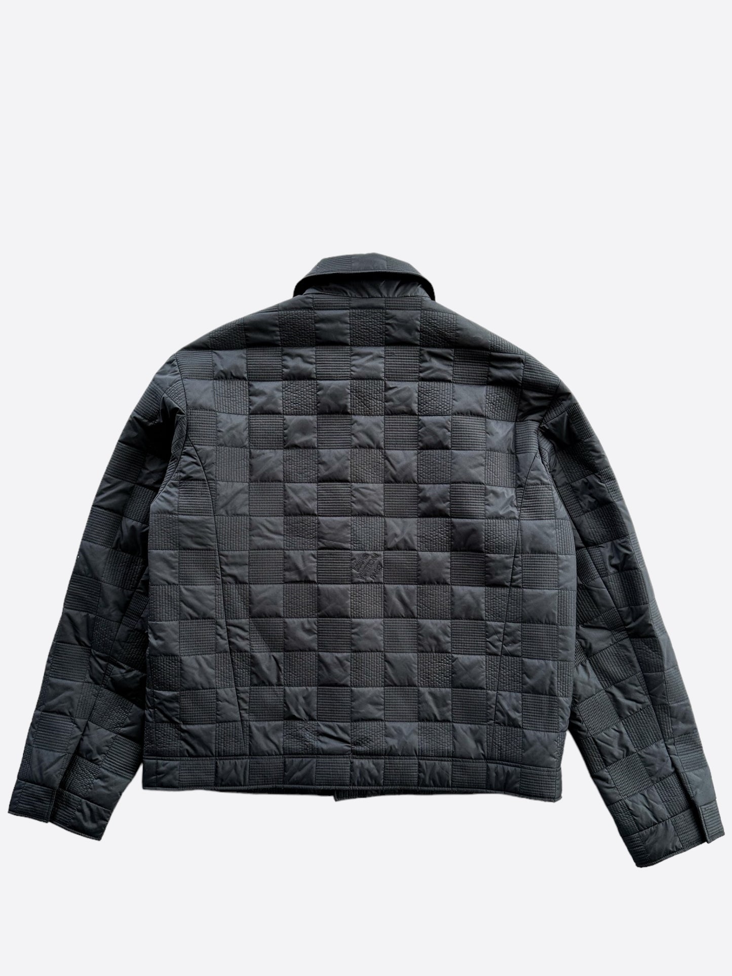 Louis Vuitton Black Damier Padded Jacket