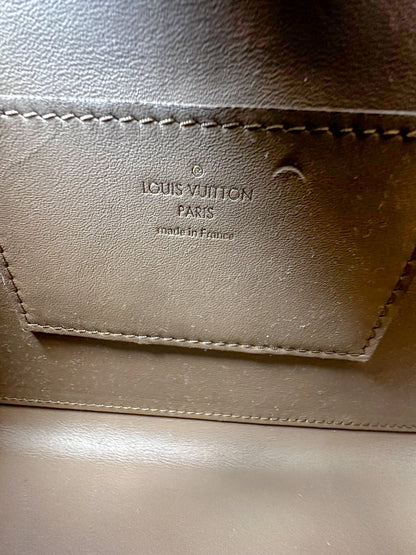 Louis Vuitton Greige Taurillon Twist Handle Bag