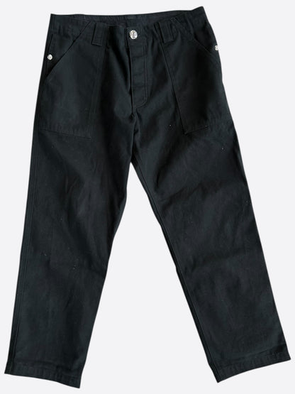 Chrome Hearts Black Cargo Pants