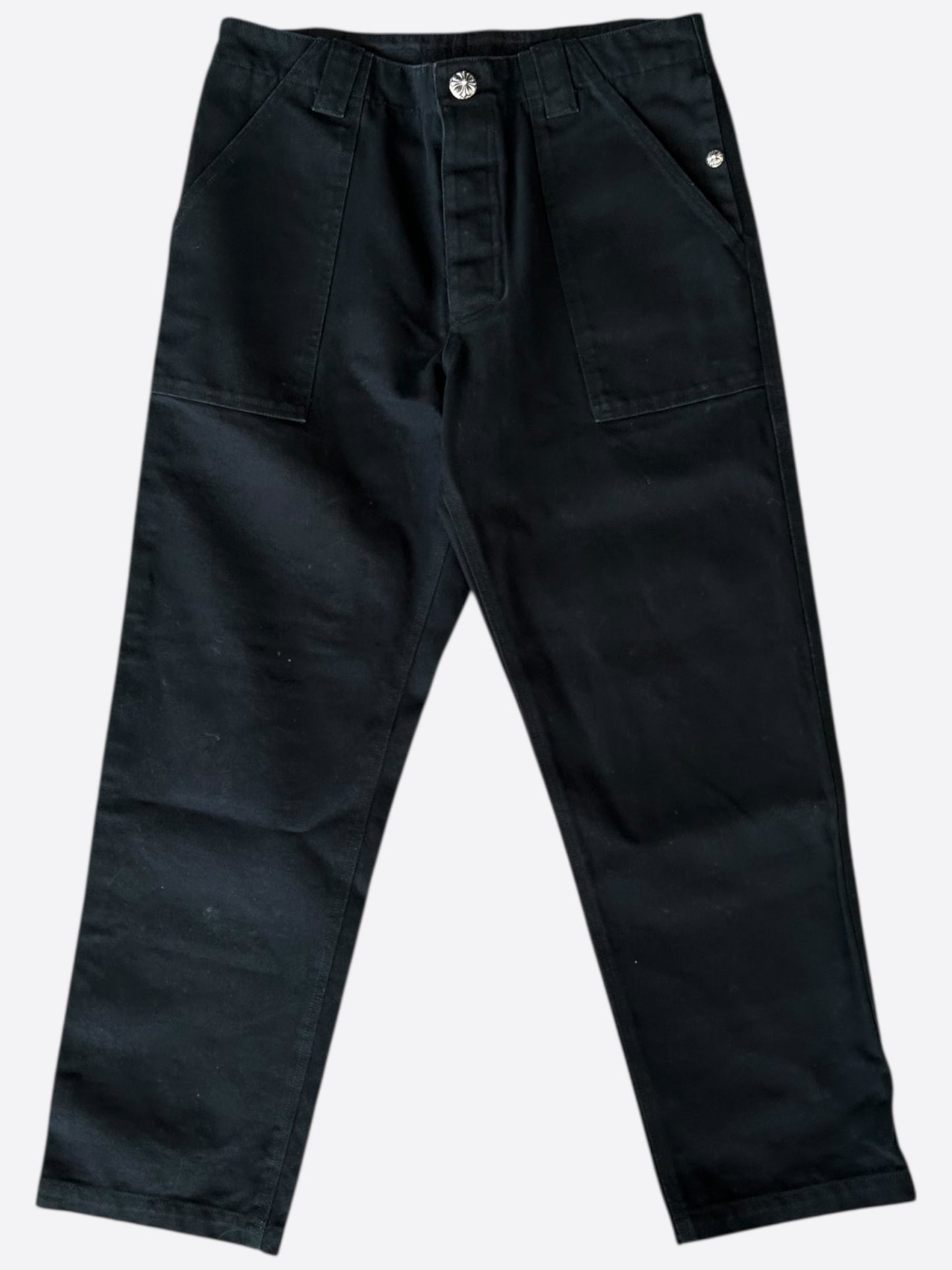 Chrome Hearts Black Cargo Pants