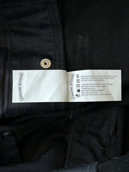 Chrome Hearts Black Cargo Pants