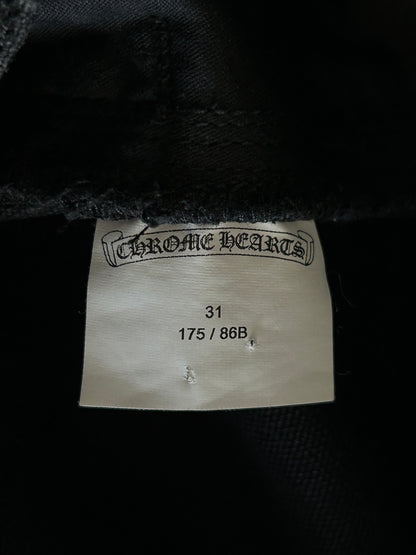 Chrome Hearts Black Cargo Pants
