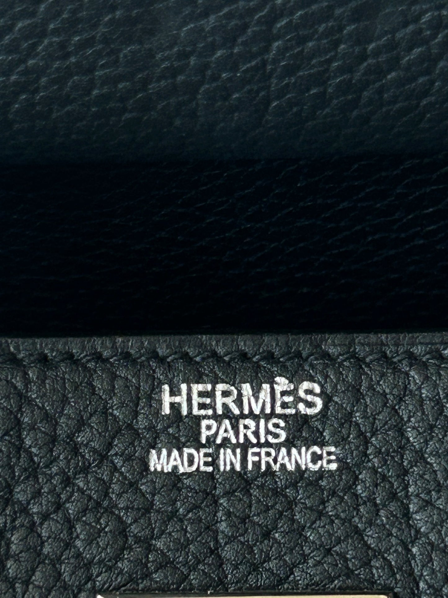 Hermes Black Togo HAC Birkin 50