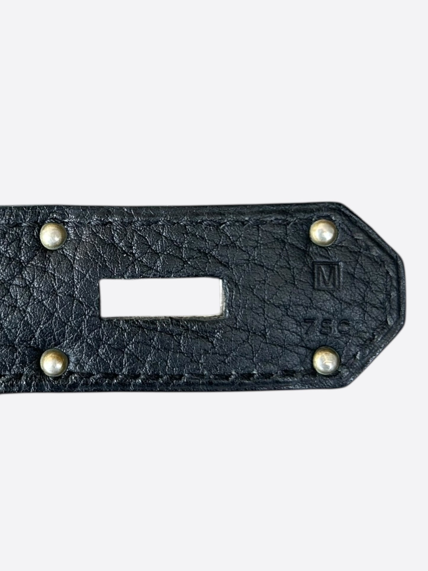 Hermes Black Togo HAC Birkin 50