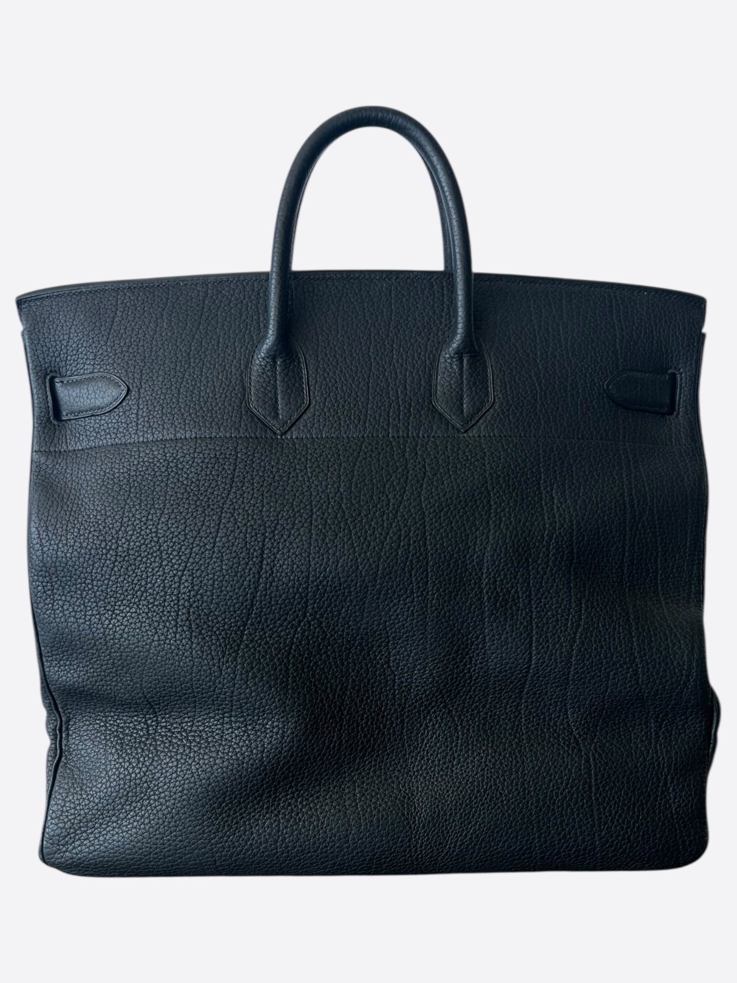 Hermes Black Togo HAC Birkin 50