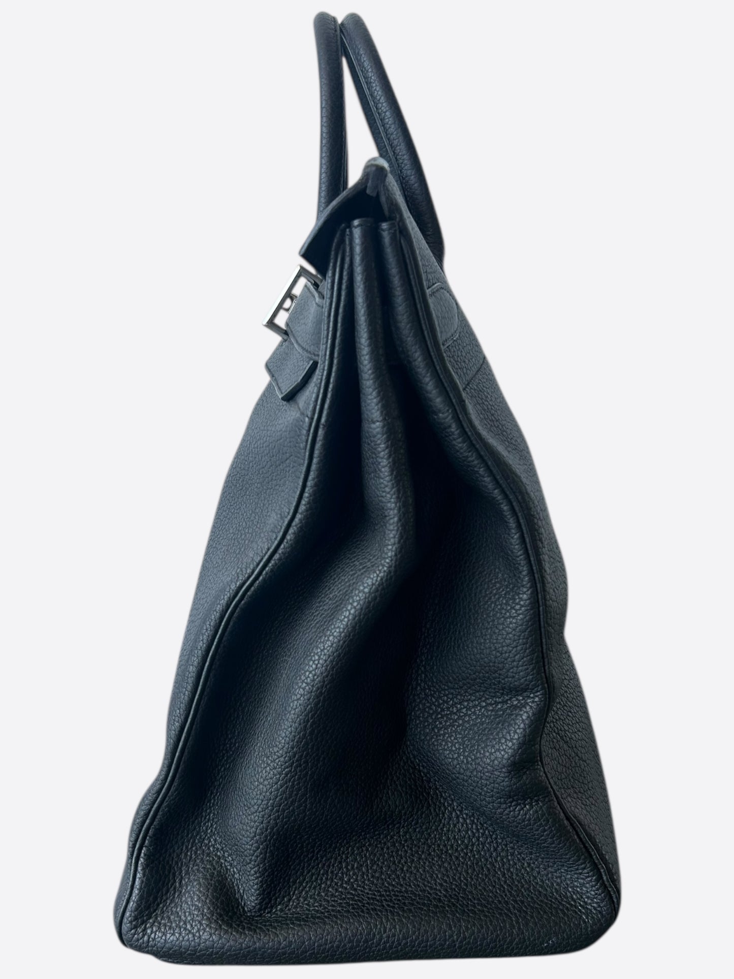 Hermes Black Togo HAC Birkin 50
