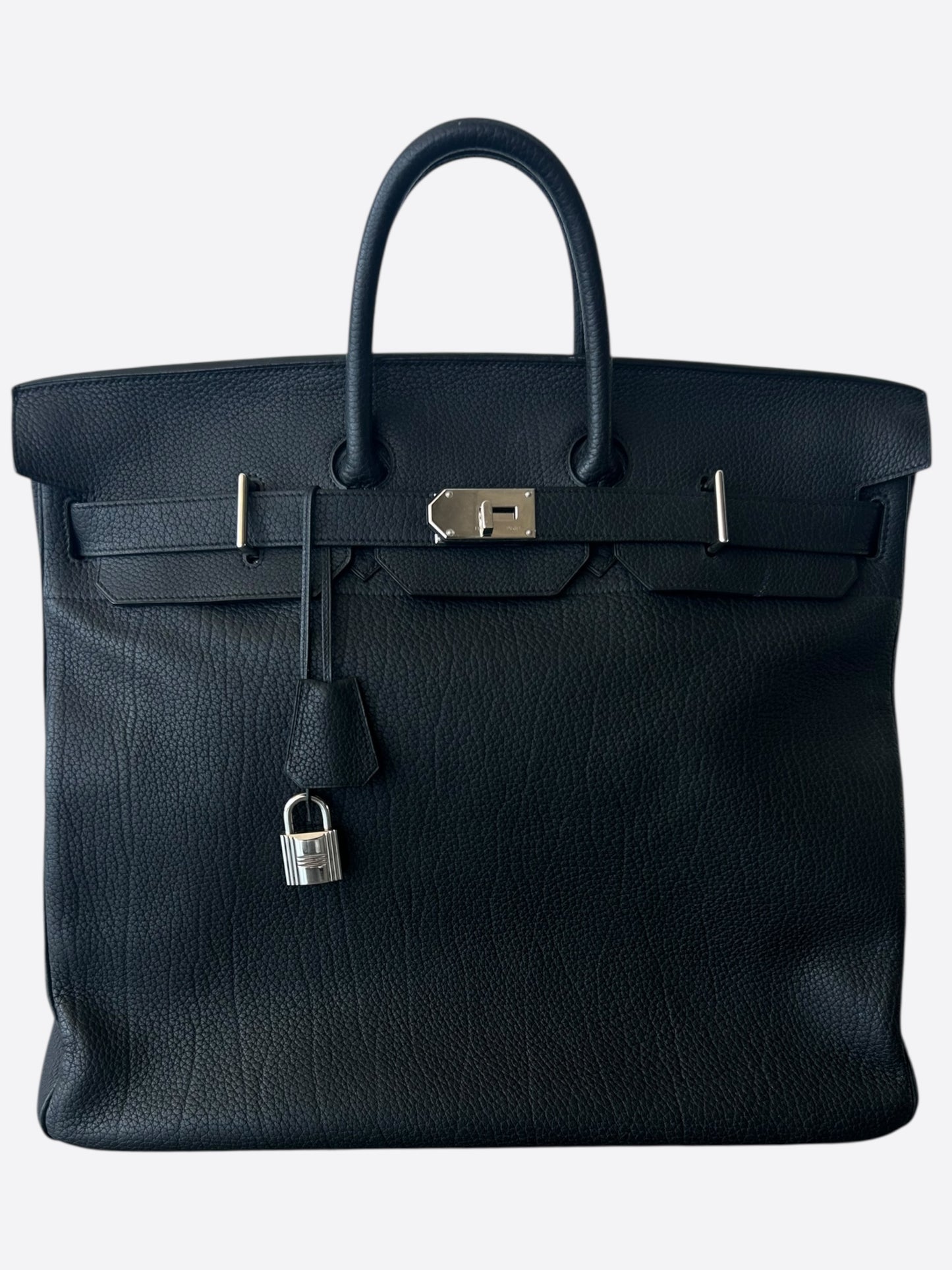Hermes Black Togo HAC Birkin 50