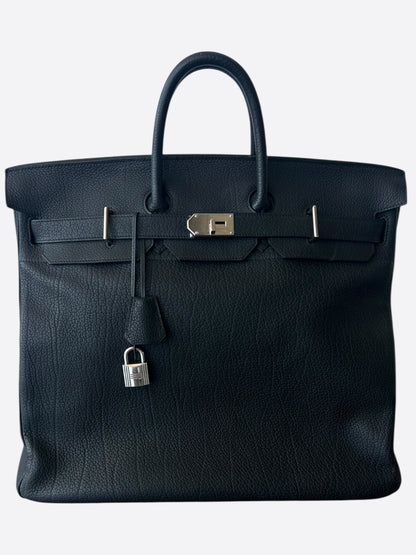 Hermes Black Togo HAC Birkin 50
