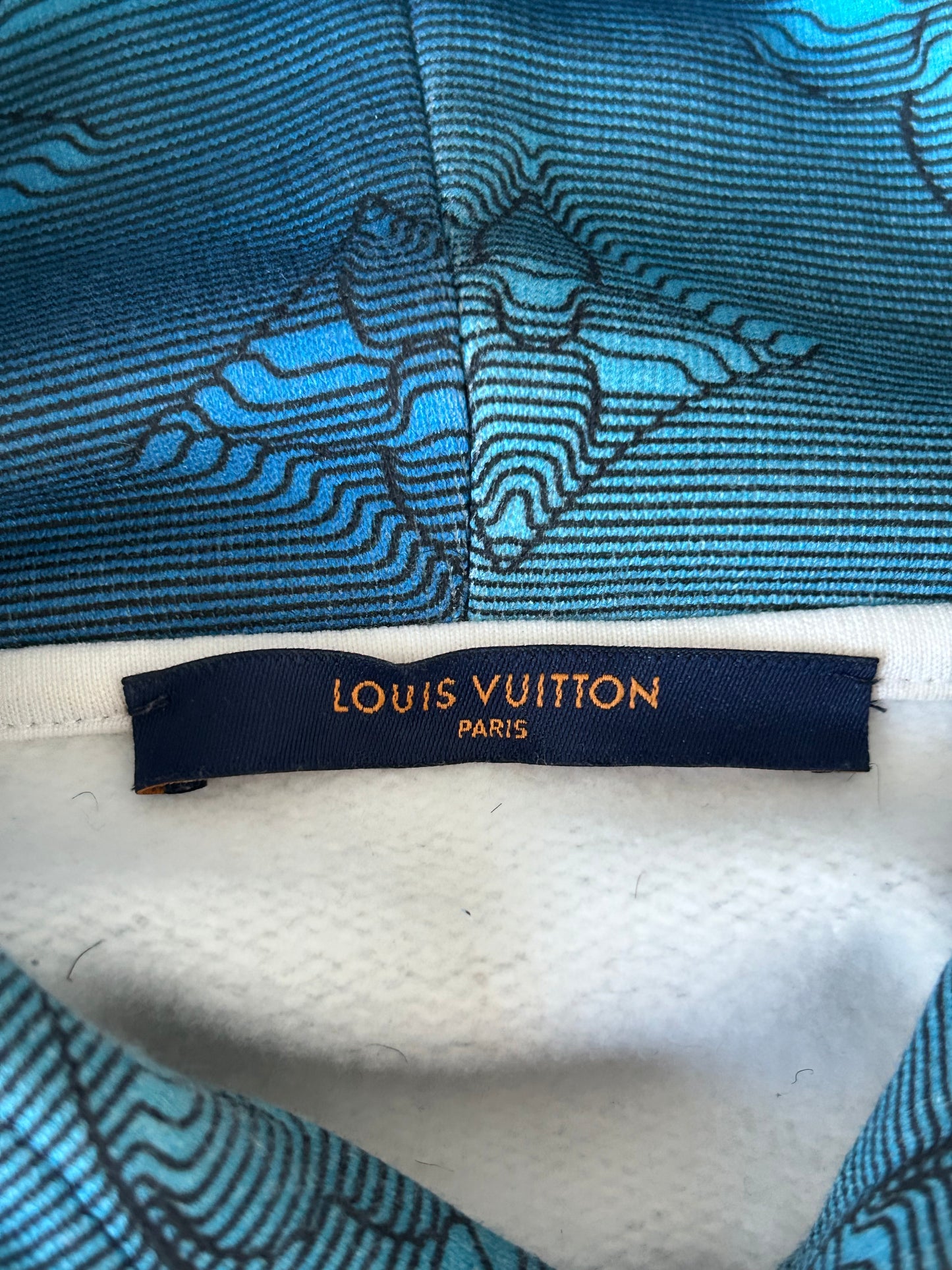 Louis Vuitton Blue 2054 Monogram Hoodie