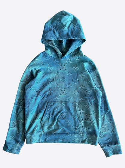 Louis Vuitton Blue 2054 Monogram Hoodie