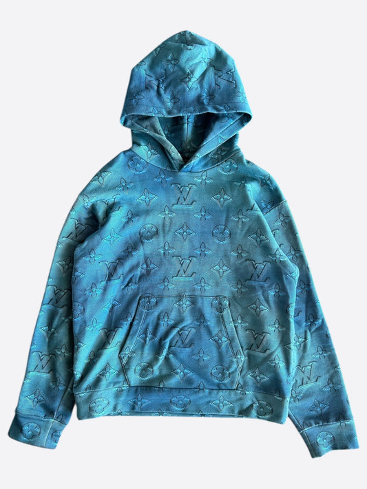 Louis Vuitton Blue 2054 Monogram Hoodie