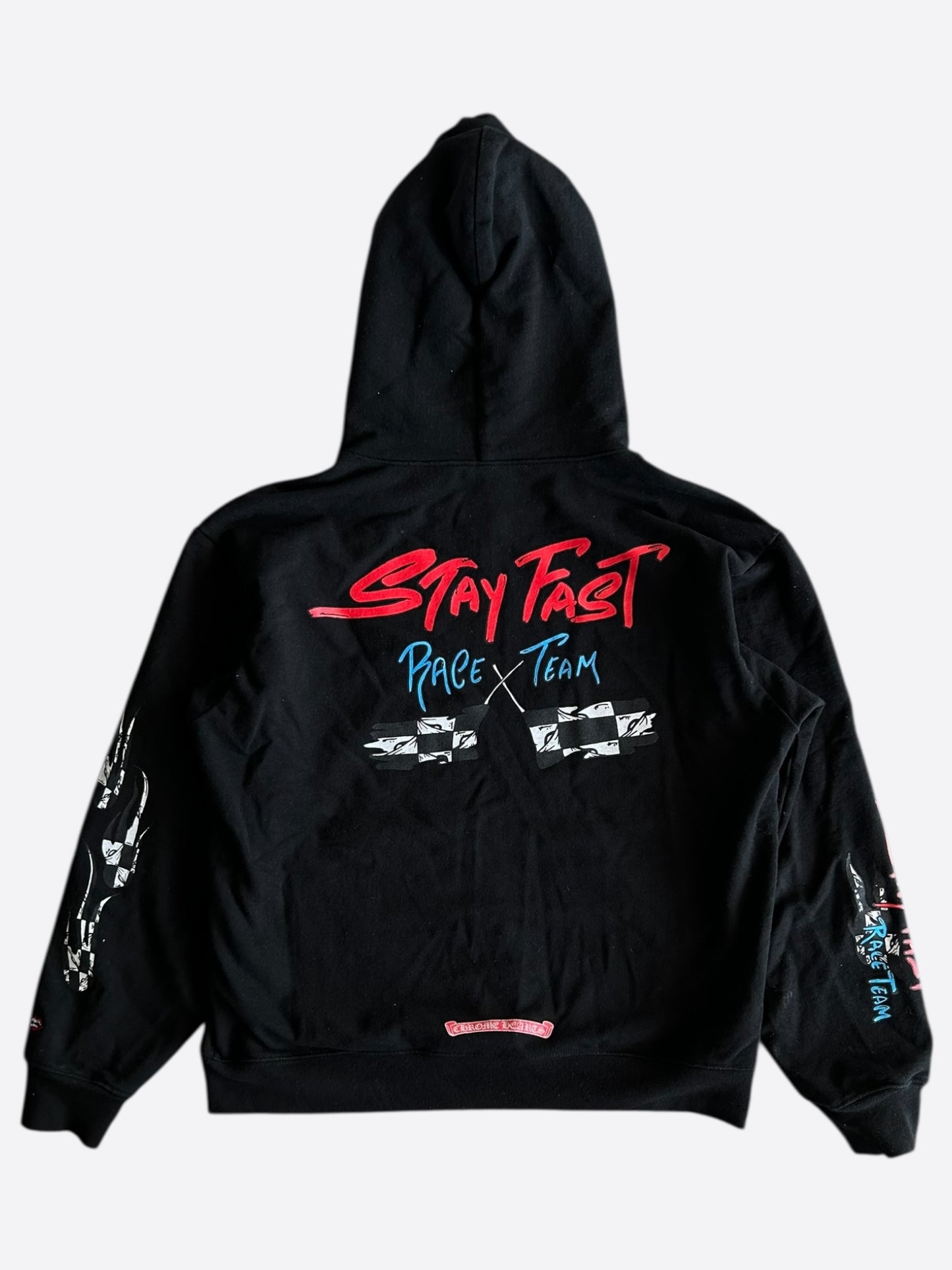 Chrome Hearts Black Matty Boy Stay Fast Hoodie