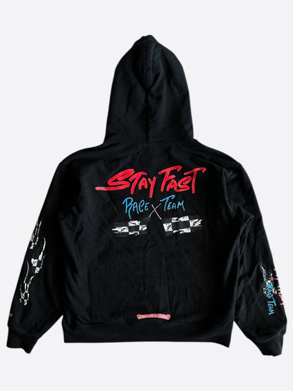 Chrome Hearts Black Matty Boy Stay Fast Hoodie