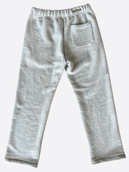 Chrome Hearts Grey & Black CH Logo Embroidered Sweatpants