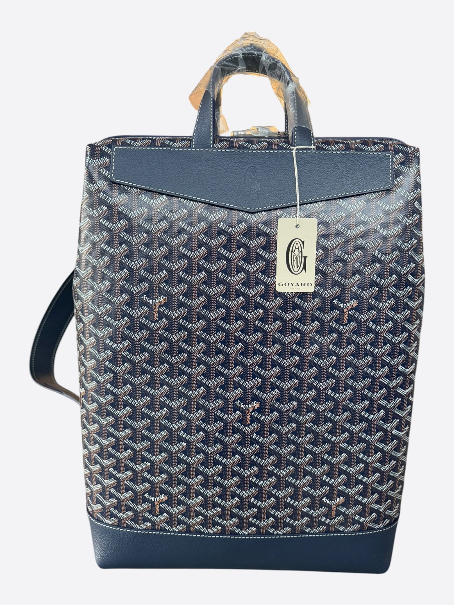 Goyard Navy Cisalpin Backpack
