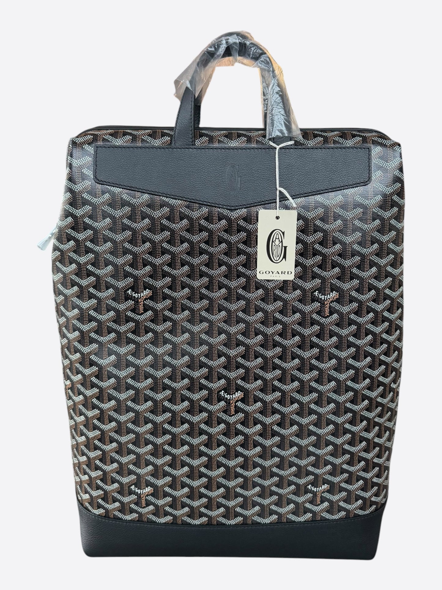 Goyard Black Cisalpin Backpack
