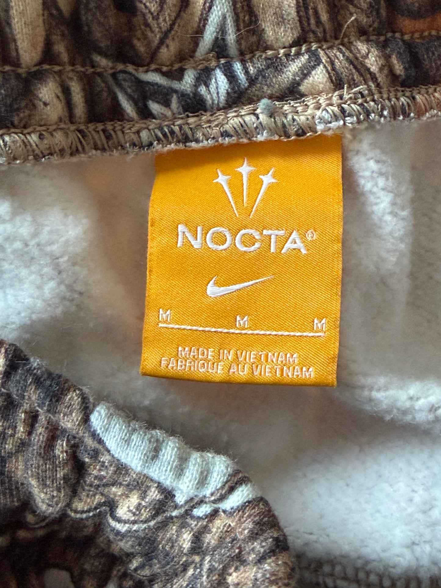 Chrome Hearts Nike NOCTA Camouflage Horseshoe Logo Sweatpants