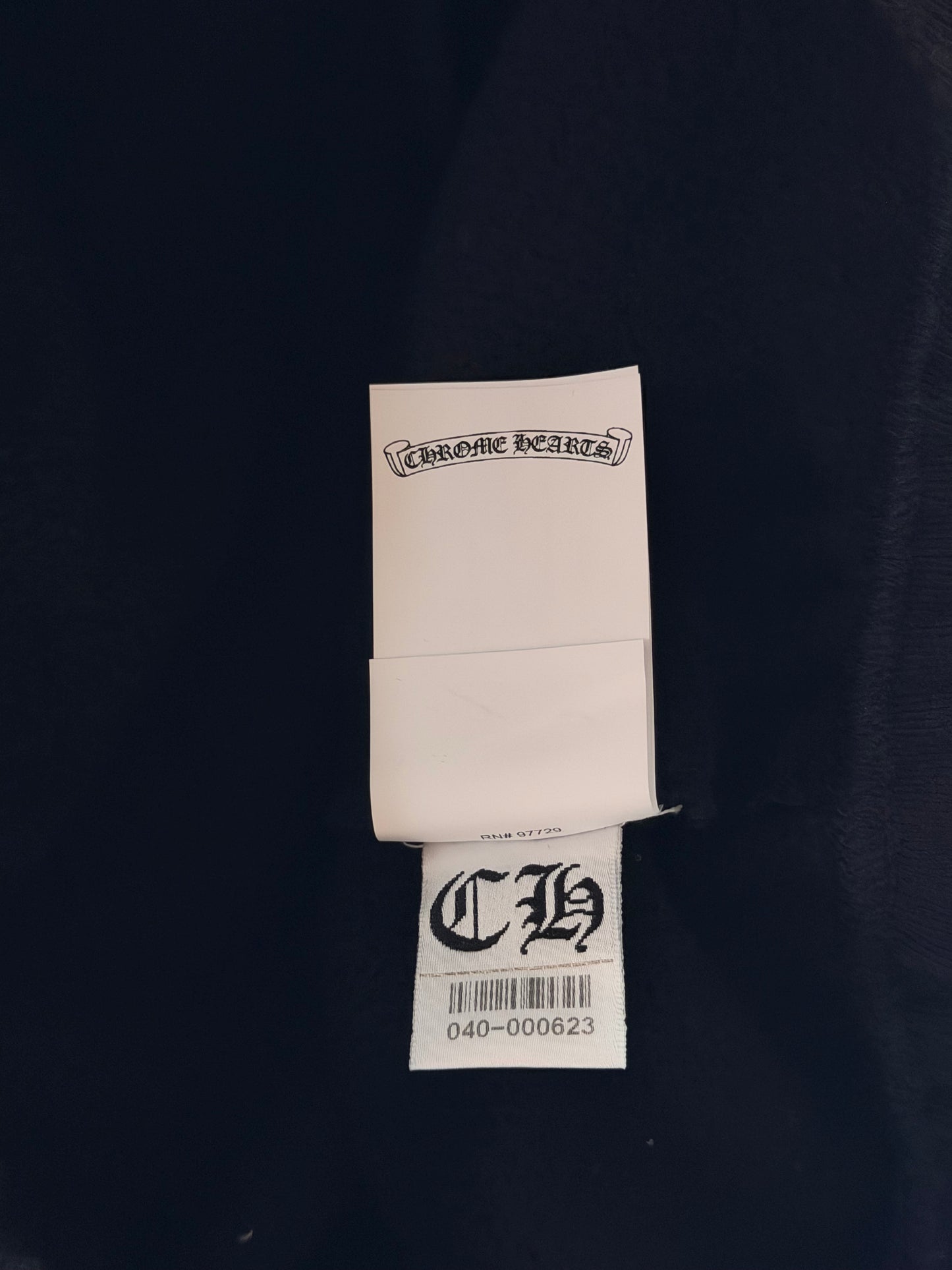 Chrome Hearts Black Triple Cross Patch Paper Jam Shorts
