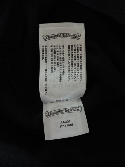 Chrome Hearts Black & Pink Foti Graphic Hoodie