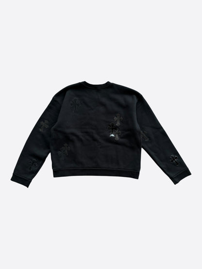 Chrome Hearts Black Cross Patch Sweater
