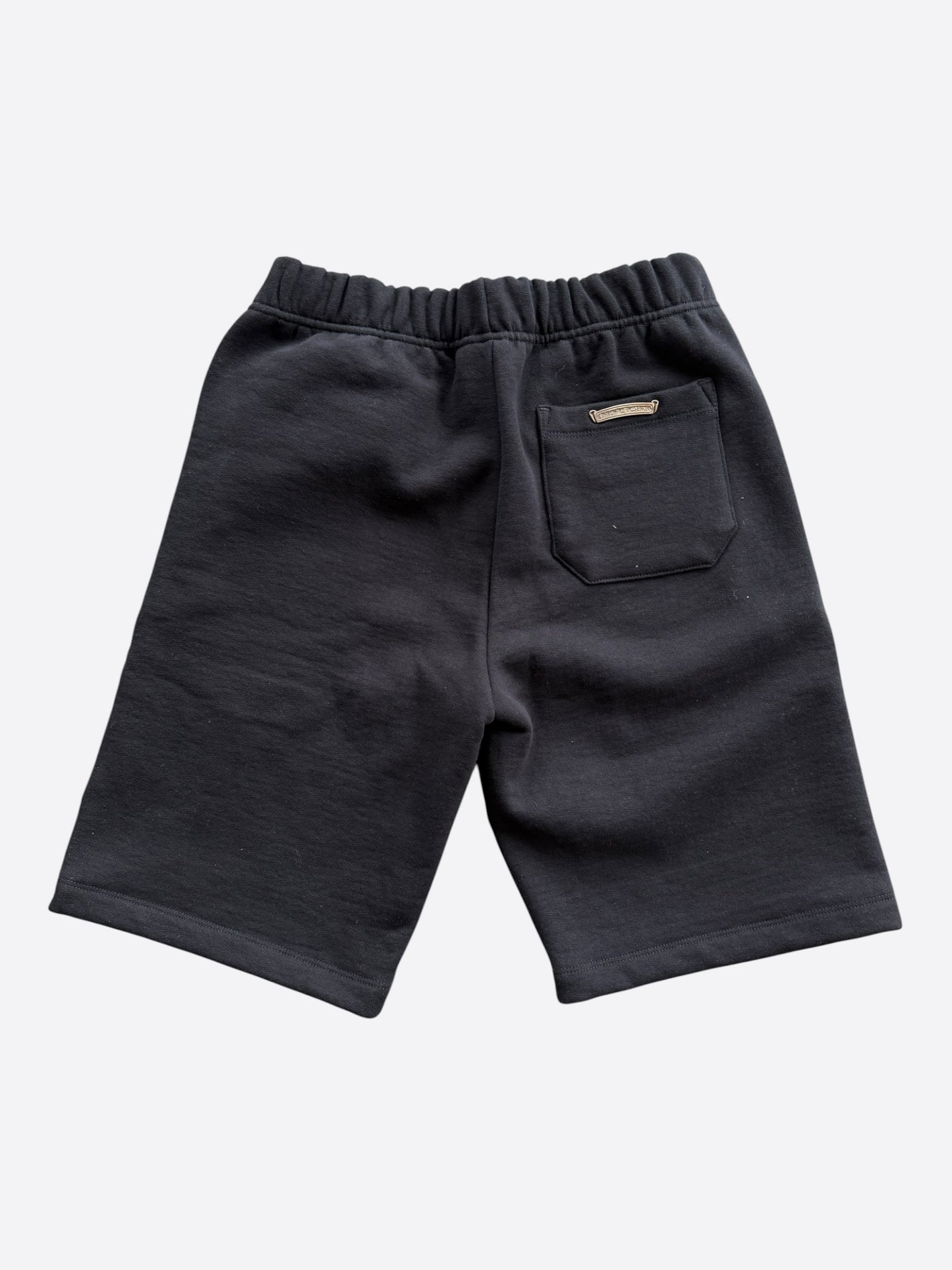 Chrome Hearts Black Triple Cross Patch Paper Jam Shorts