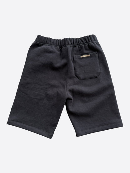 Chrome Hearts Black Triple Cross Patch Paper Jam Shorts