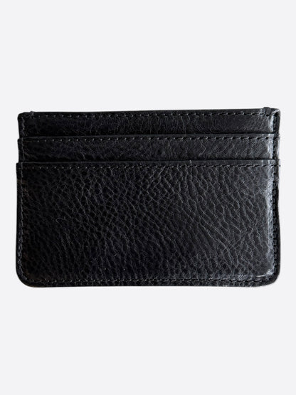 Chrome Hearts Black & Silver Scroll Cardholder
