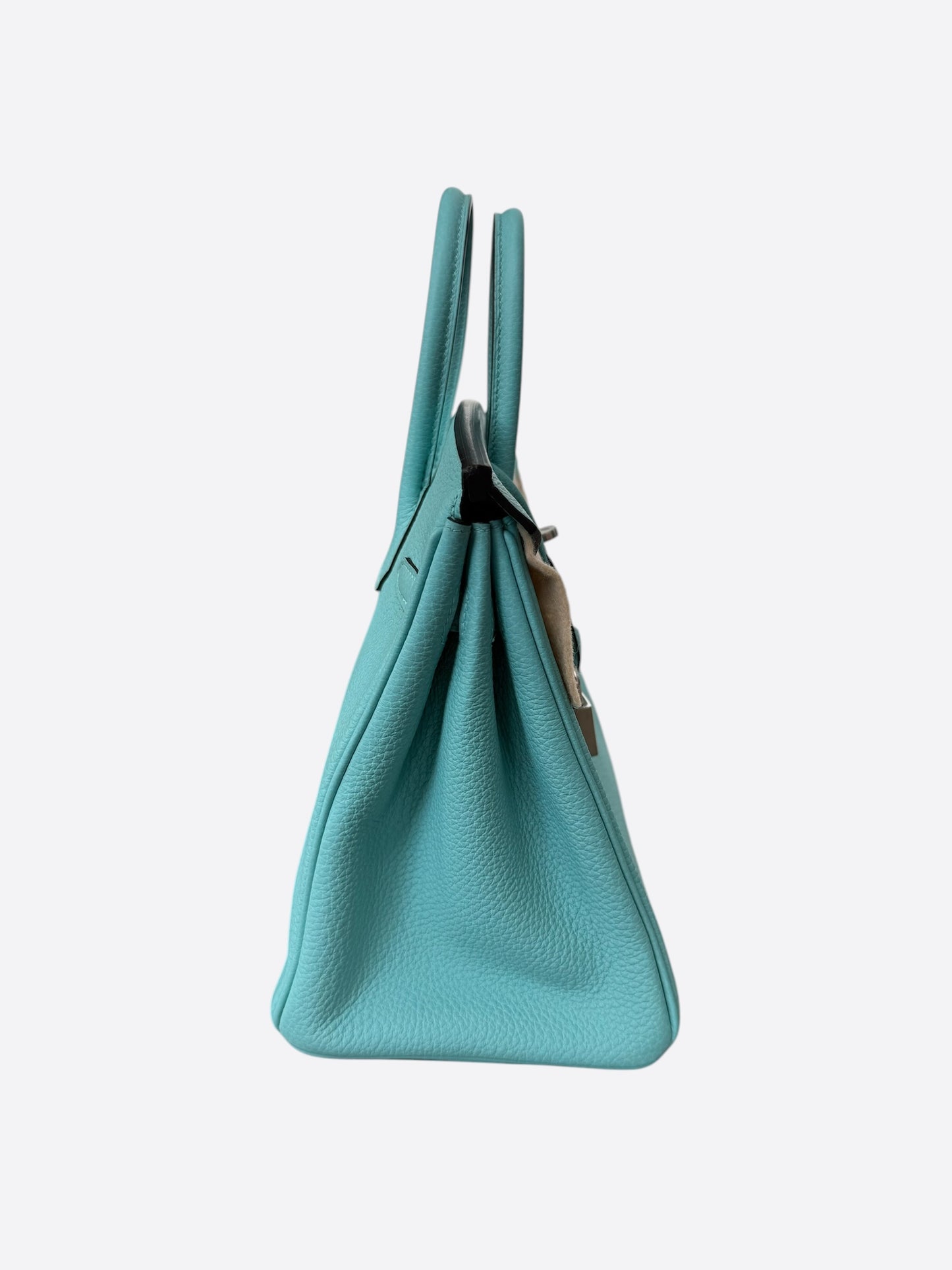 Hermes Blue Atoll Togo & Palladium Hardware Birkin 25