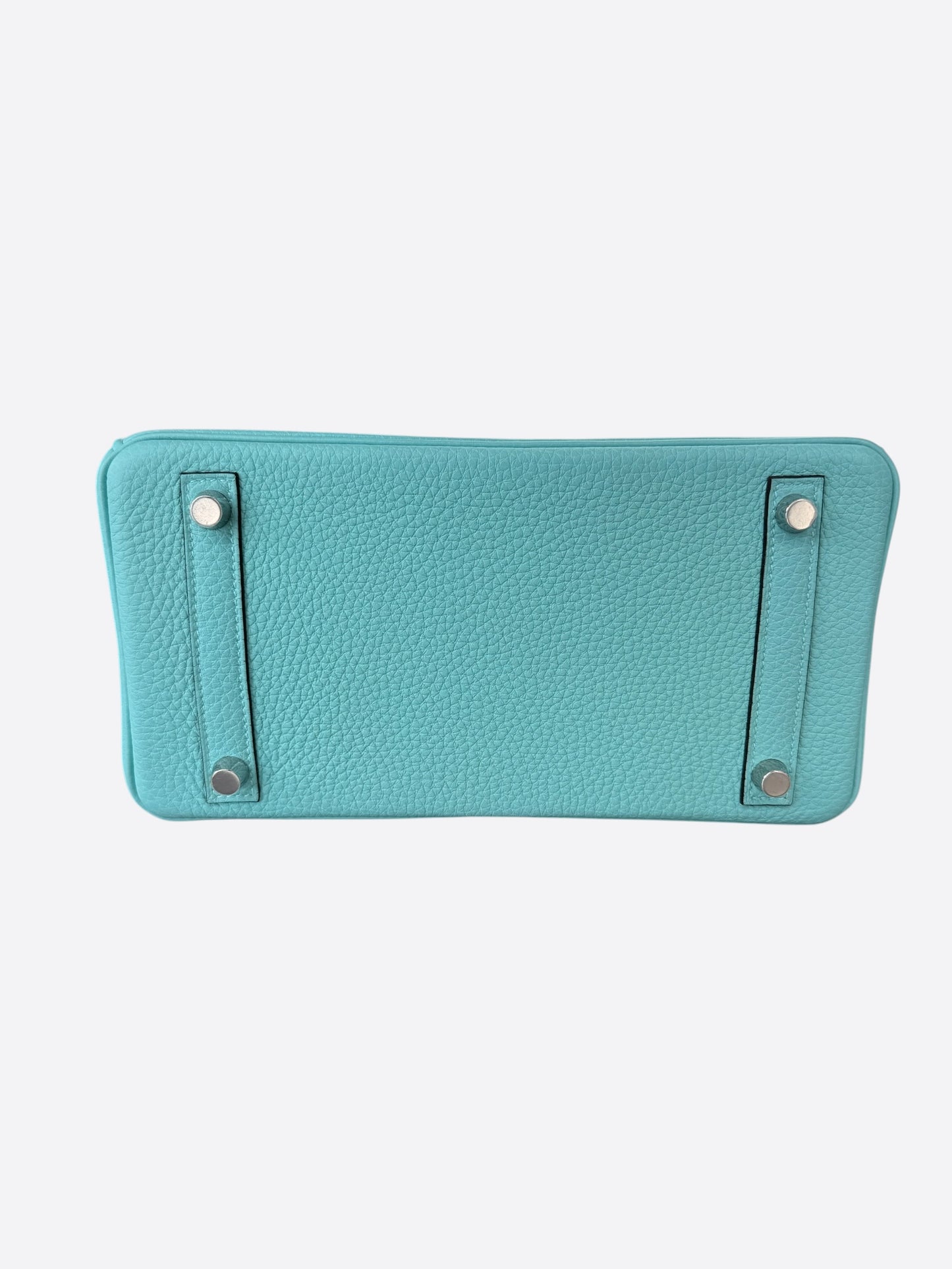 Hermes Blue Atoll Togo & Palladium Hardware Birkin 25