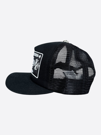 Chrome Hearts Black & White Las Vegas Trucker Hat