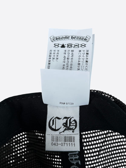 Chrome Hearts Black & White Las Vegas Trucker Hat
