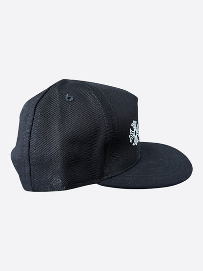 Chrome Hearts Black & White Horseshoe Logo Hat
