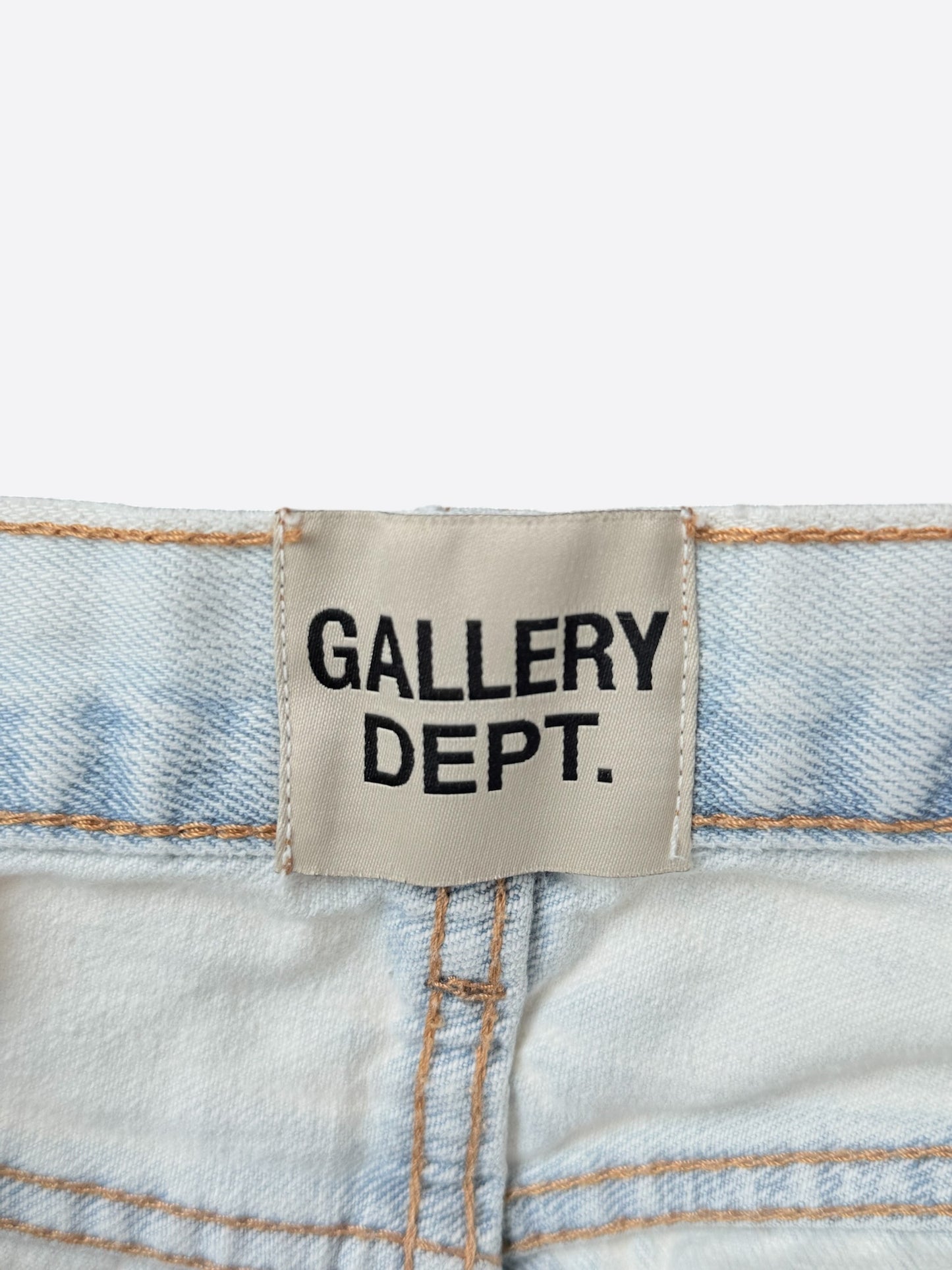 Gallery Dept Levis Sunfaded Blue G Patch Flare Jeans