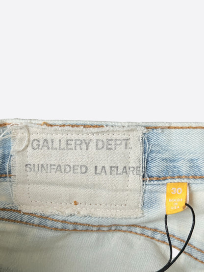Gallery Dept Levis Sunfaded Blue G Patch Flare Jeans