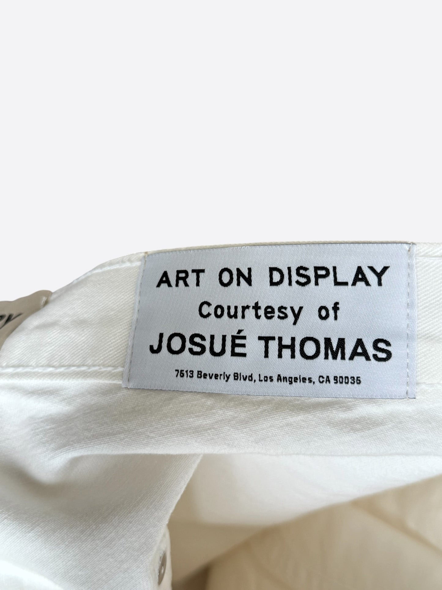 Gallery Dept Beige Paint Splatter LA Flare Carpenter Pants