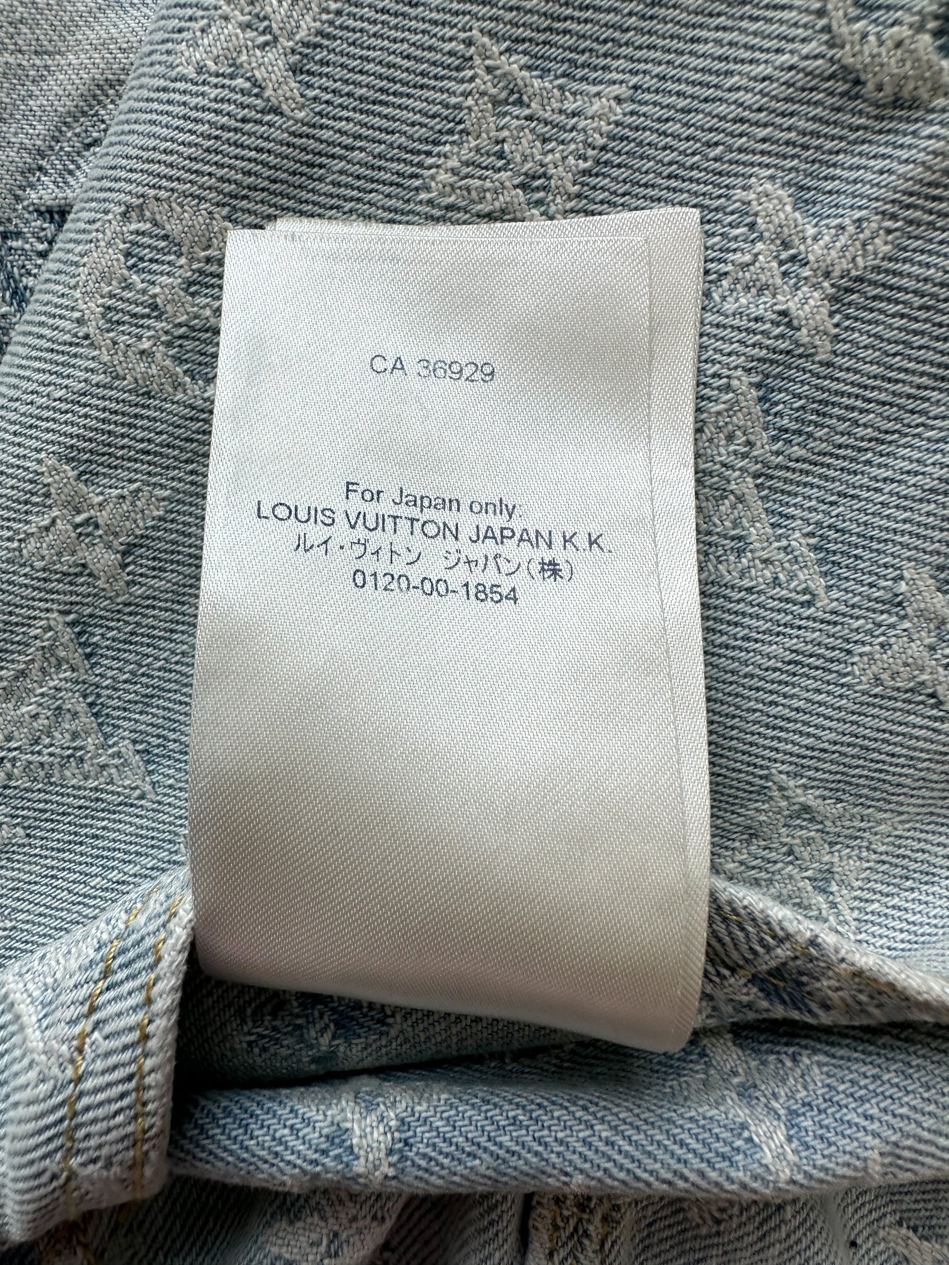 LV Kim Jones Monogram Denim (XL), Men's Fashion, Coats, Jackets