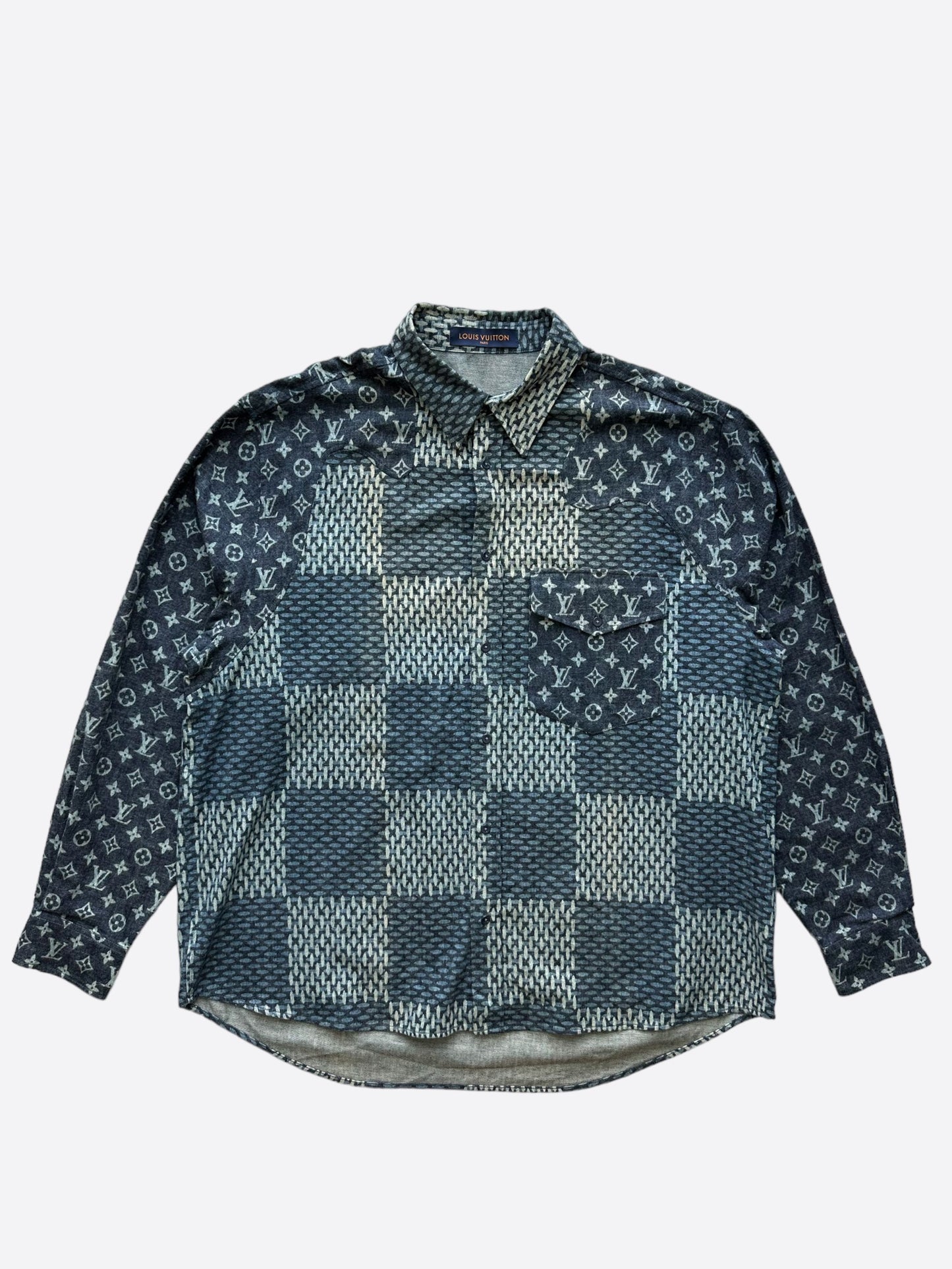 Louis Vuitton Monogram Wave Pyjama Shirt