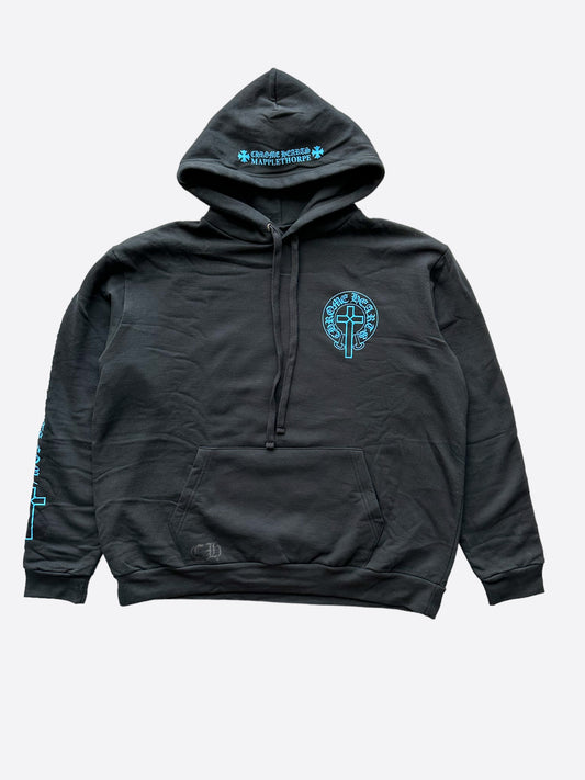 Chrome Hearts Black & Blue Mapplethorpe Hoodie