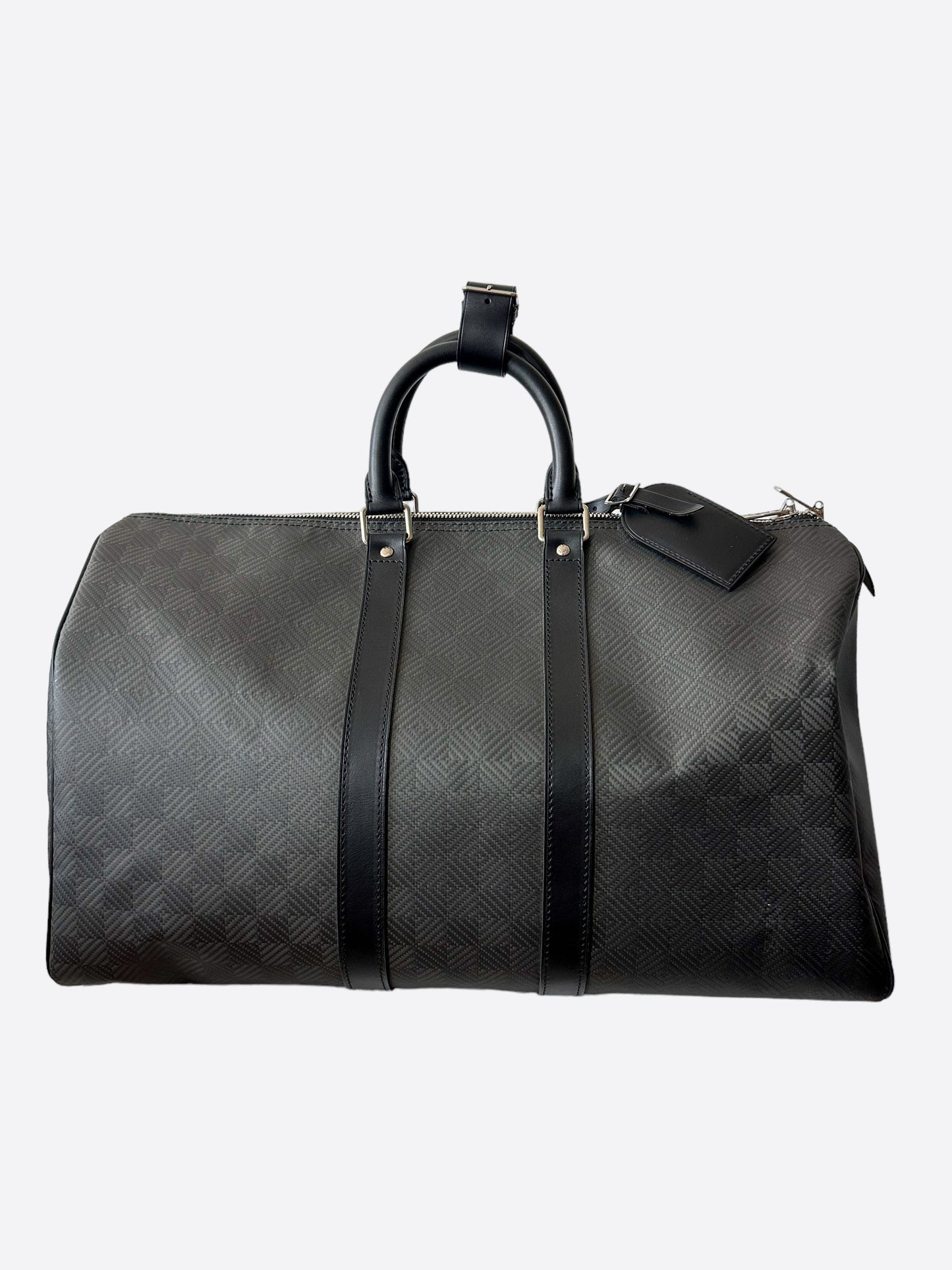 Louis Vuitton Damier Carbon Keepall 45