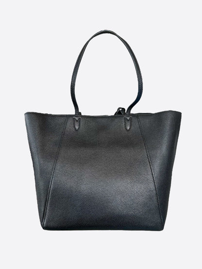 Louis Vuitton Black Lockme Cabas Tote Bag