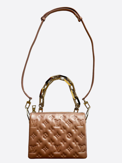 Louis Vuitton Rose Monogram Coussin BB