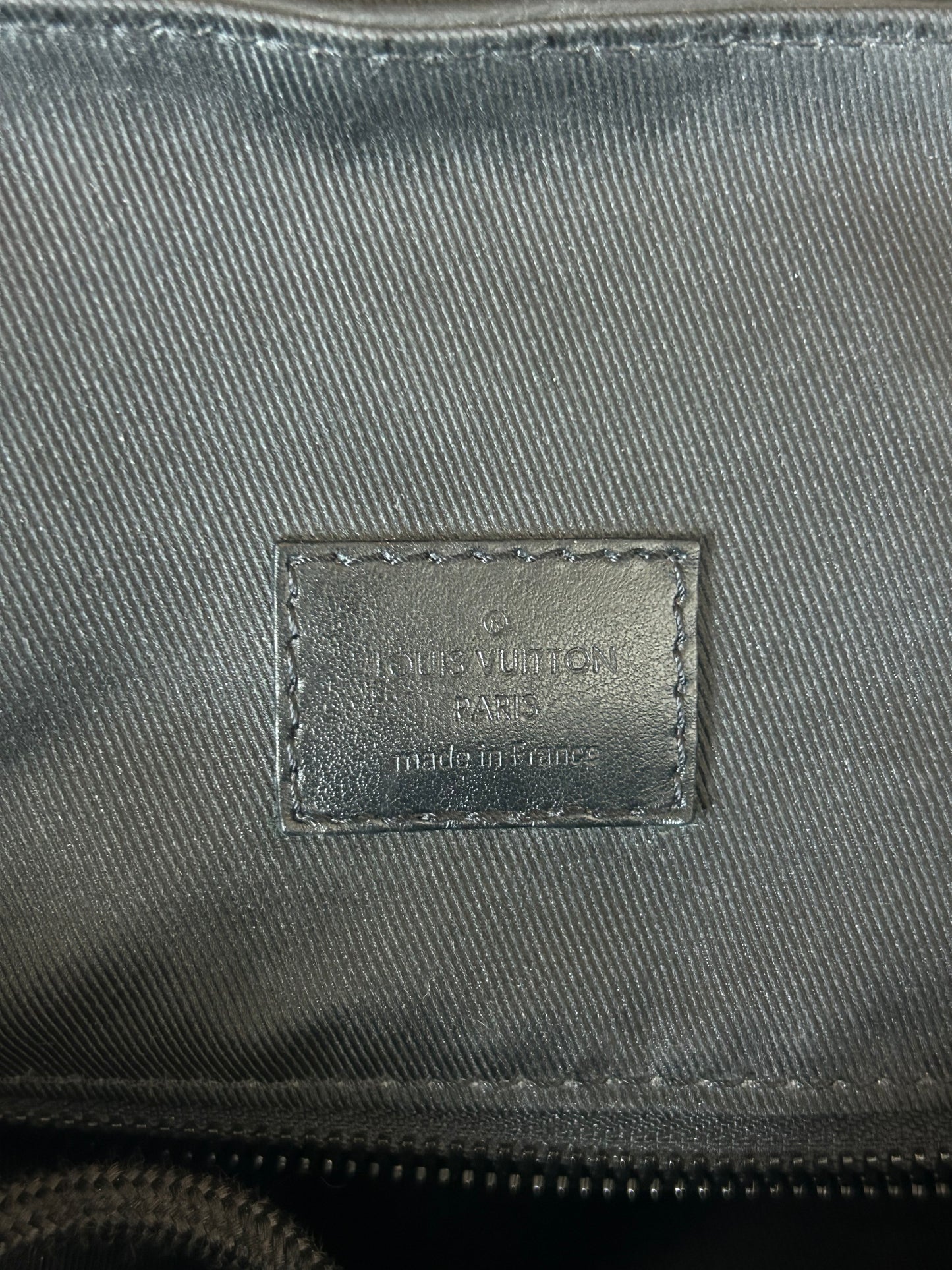 Louis Vuitton Black Taurillon Monogram Christopher Backpack