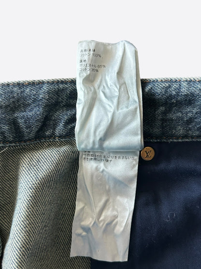 Louis Vuitton Blue Monogram Carpenter Jeans