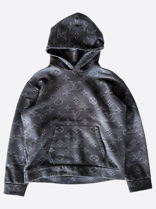 Louis Vuitton Grey 2054 Monogram Hoodie