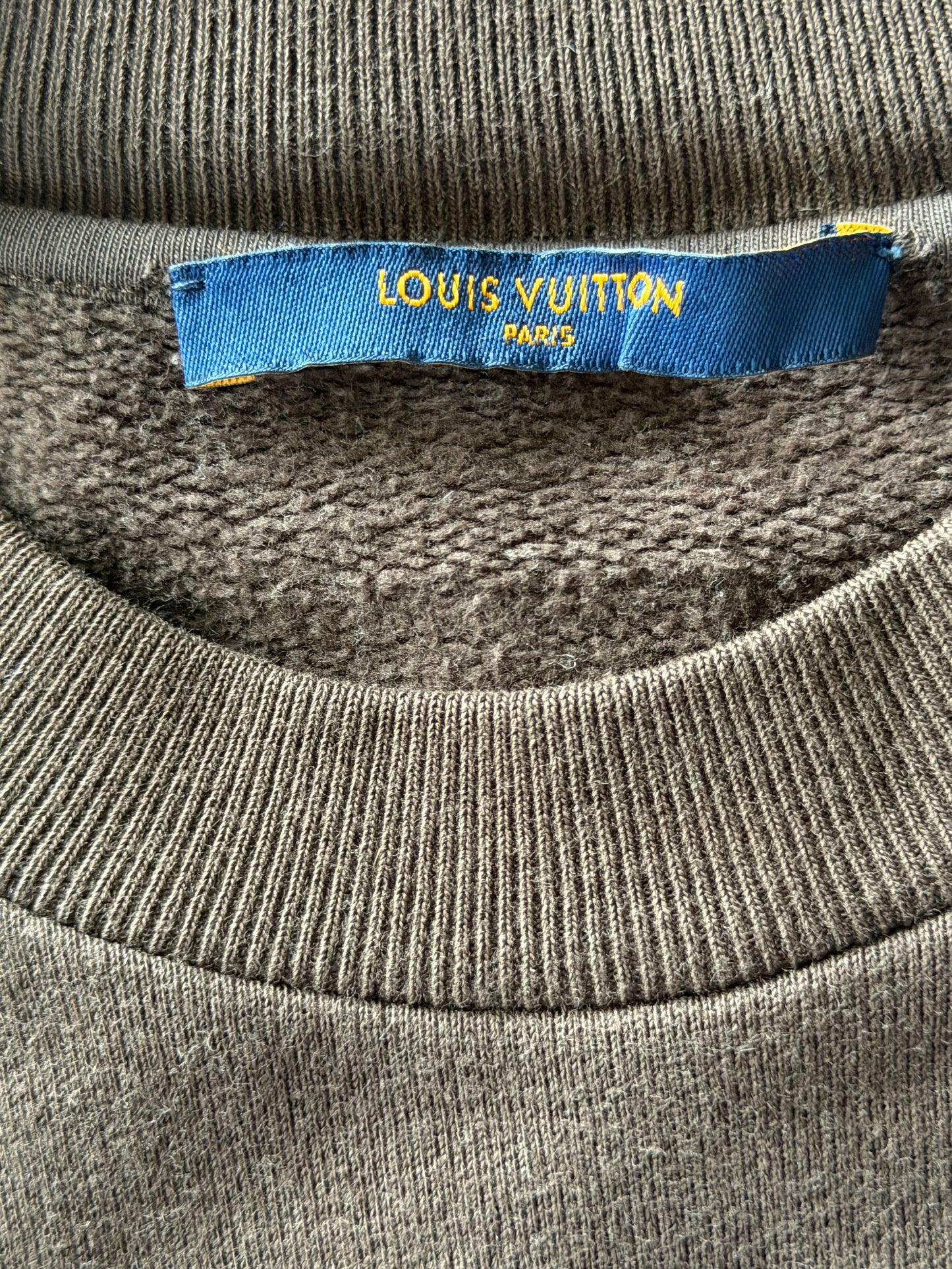Louis Vuitton Brown Tuffetage Logo Sweater