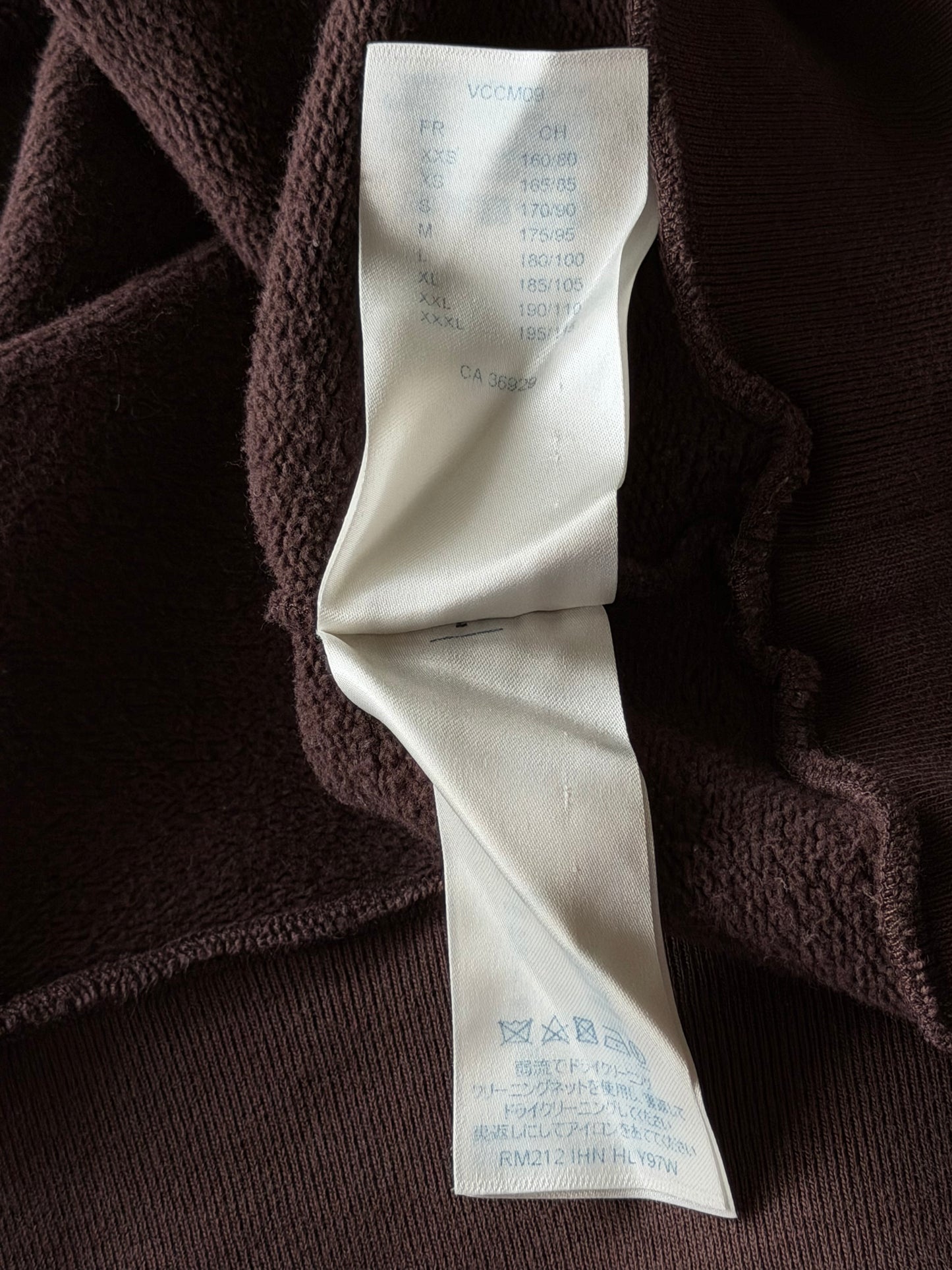 Louis Vuitton Brown Tuffetage Logo Sweater