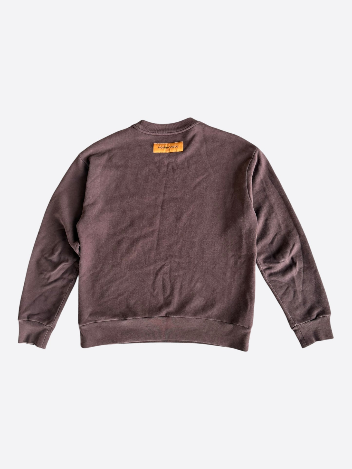 Louis Vuitton Brown Tuffetage Logo Sweater