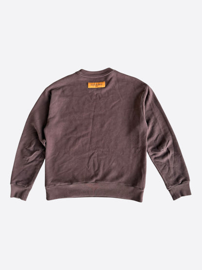 Louis Vuitton Brown Tuffetage Logo Sweater