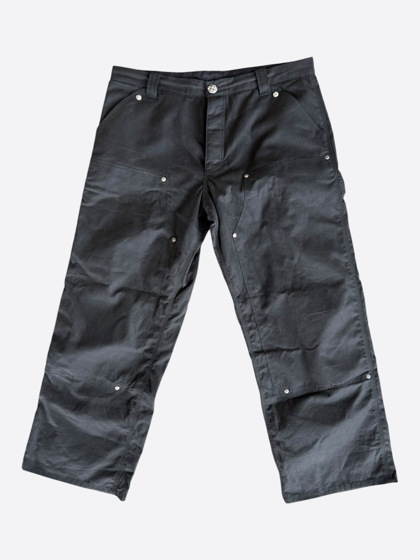 Chrome Hearts Black Carpenter Pants