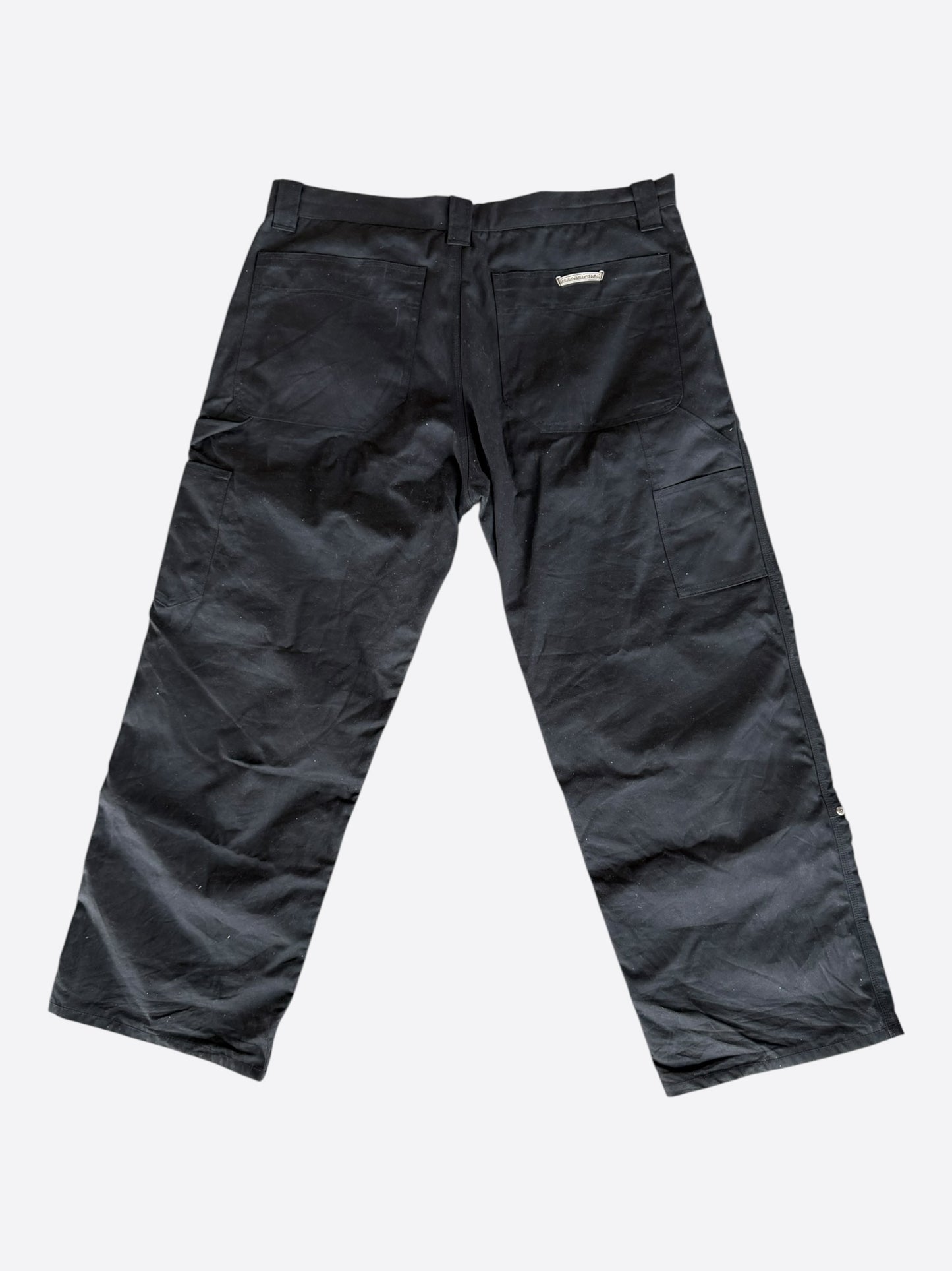 Chrome Hearts Black Carpenter Pants